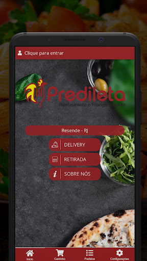 Android application Restaurante Predileta screenshort