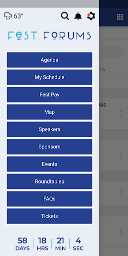 FestForums Screen 2