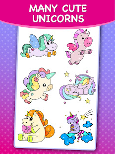Unicorns Coloring By Numbers 3.4 APK screenshots 7
