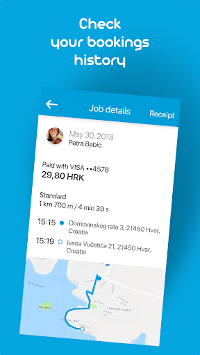 Android application Drive with PickApp and earn screenshort