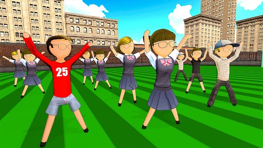 Stickman High School Girl- School Simulator Games Mod Apk 1.1 8