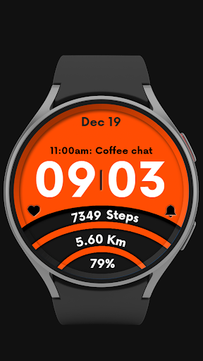 CC Digital 21 watch face screenshot 2