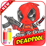 How to Draw Deadpool Step by Step icon