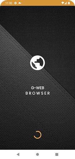 Android application Navegador G-web TV privado screenshort