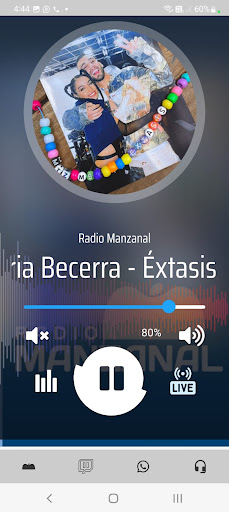 Radio Manzanal Screen 2