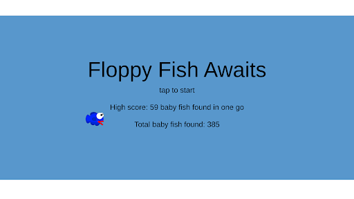 Android application Floppy Fish screenshort