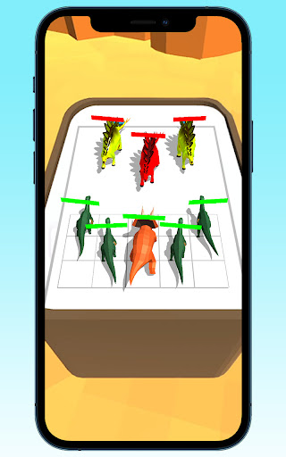 Android application Dinosaur Merge Fight Master 3D screenshort