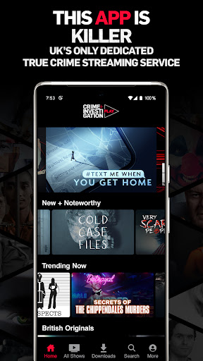 Android application Crime + Investigation Play screenshort