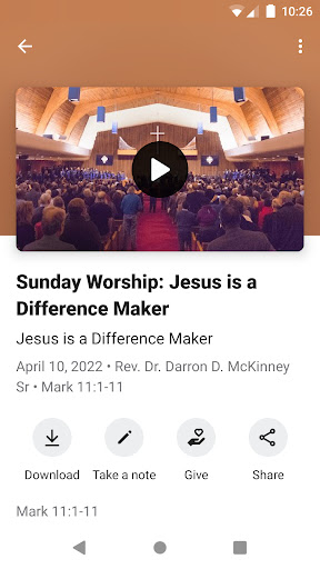 Bright Hope Baptist Church Screen 3