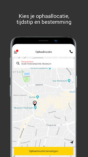 Taxi Bestellen Screen 2