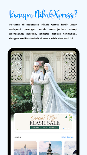 Android application Nikah Xpress screenshort