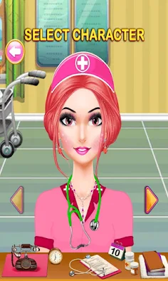 Beautiful Nurse Dress Up & Mak - Screenshot 1