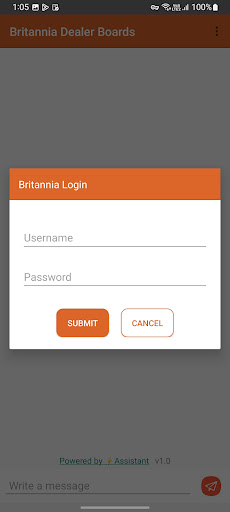 Britannia Dealer Boards Screen 2