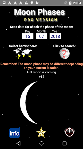 Moon Phases PRO Screen 3