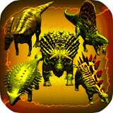 Dinosaurs 3D: Bow and Arrow icon