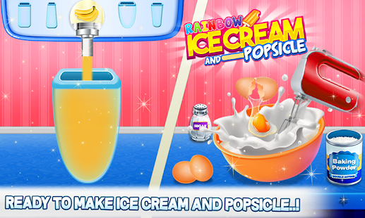 Yummy Ice Cream And Popsicle Cooking Game 1.0.2 APK screenshots 3