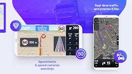 screenshot of Sygic Truck & RV Navigation