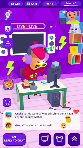 Idle Streamer - Tuber game - Simulation - games