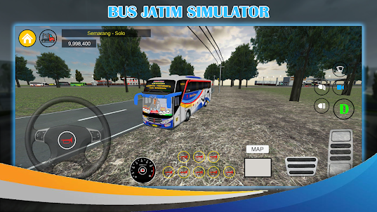 Bus Jatim Simulator Indonesia