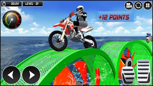 trò chơi đua xe máy GT