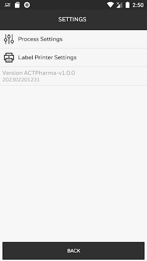Android application Honeywell ACT | Pharma screenshort