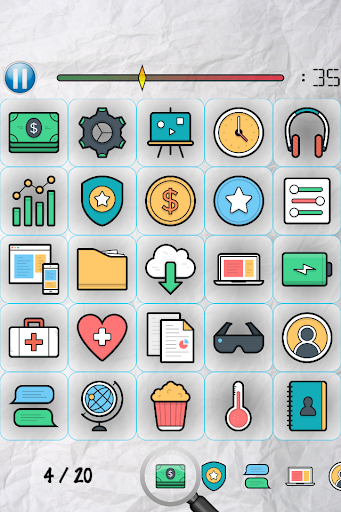 Spot the Icon Screen 2