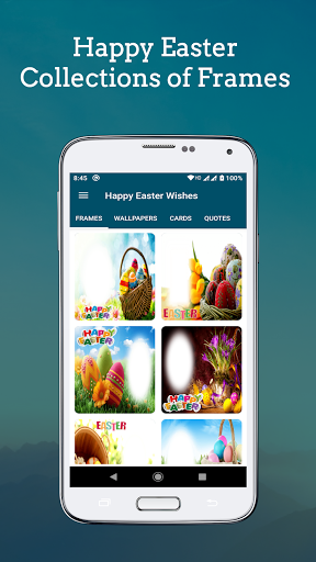 Android application Happy Easter Wishes & Cards screenshort
