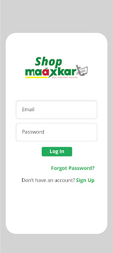 Android application Vendor MaaxKart screenshort