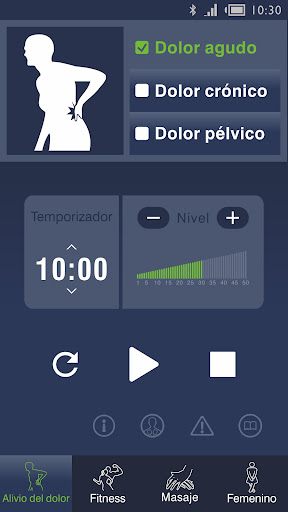 Android application Cure Trio(España) screenshort