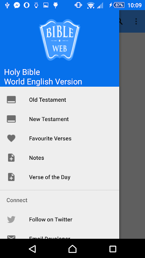 Android application World English Bible screenshort