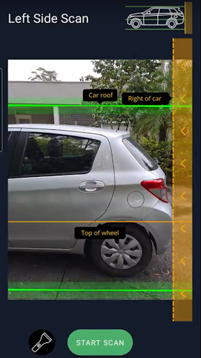 Android application ProofScan screenshort