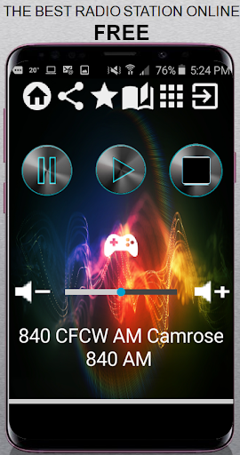 Android application 840 CFCW AM Camrose 840 AM CA screenshort