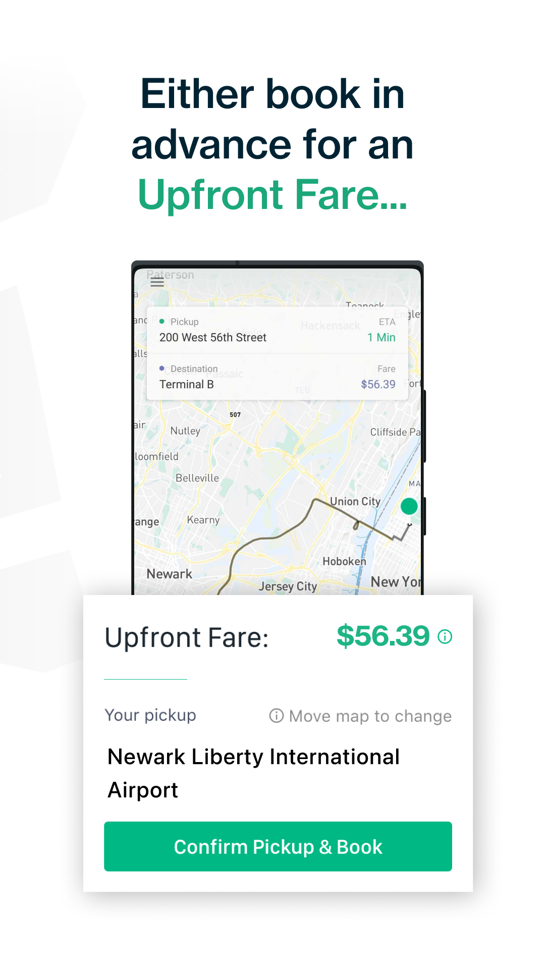 Android application Curb - Request & Pay for Taxis screenshort