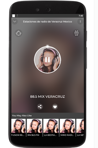Veracruz radio stations Screen 3