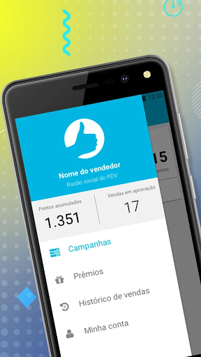 Android application Venda+ Positivo screenshort