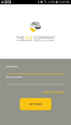 Android application ILS Tracking screenshort
