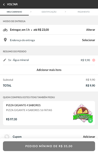 Gigetto Pizzaria Screen 3