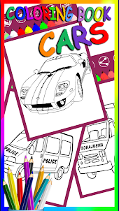 Coloring Book - Fast Cars