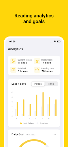 Turn - Reading Tracker & Timer Screen 3