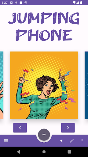 Android application Jumping Phone screenshort