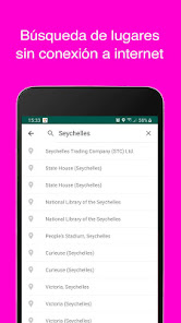 Captura de Pantalla 3 Mapa de Seychelles offline + G android