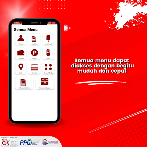 Android application Gadai Oke screenshort