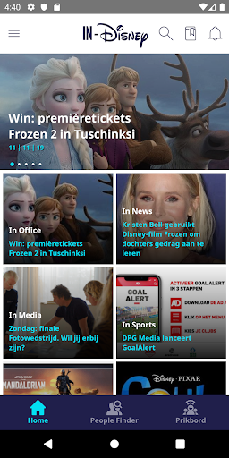 Android application In-Disney App screenshort