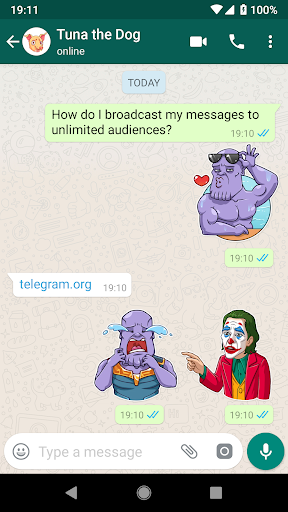 Android application WASticker Superheros Memes screenshort