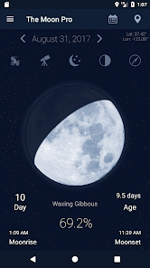 Captura 1 The Moon Pro - Calendar moon P android