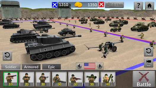 WW2 Battle Simulator androidhappy screenshots 2