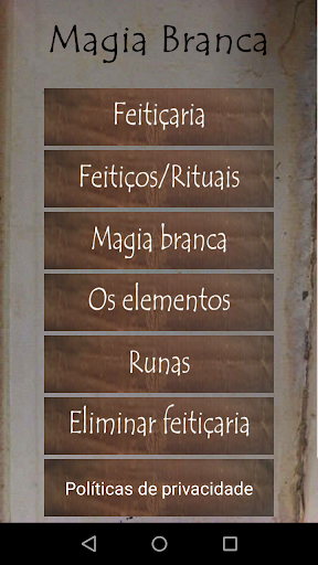 Visualização do aplicativo