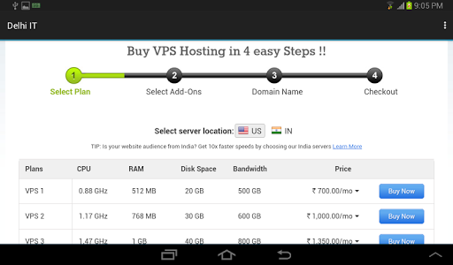 Web Solutions Screen 3