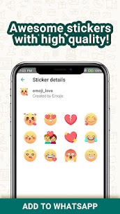 Emoji Love Stickers for Chatting Apps(Add Sticker) For PC installation
