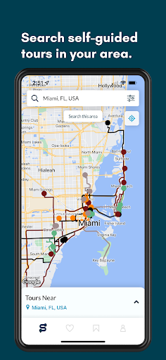 Android application Built Story: Self-Guided Tours screenshort